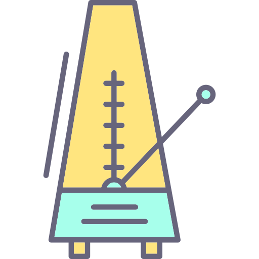 metrônomo Generic Outline Color Ícone