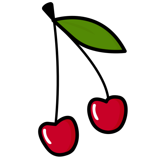 Cherry Generic Outline Color icon