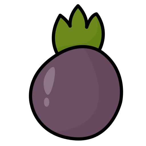 Plum Generic Outline Color icon