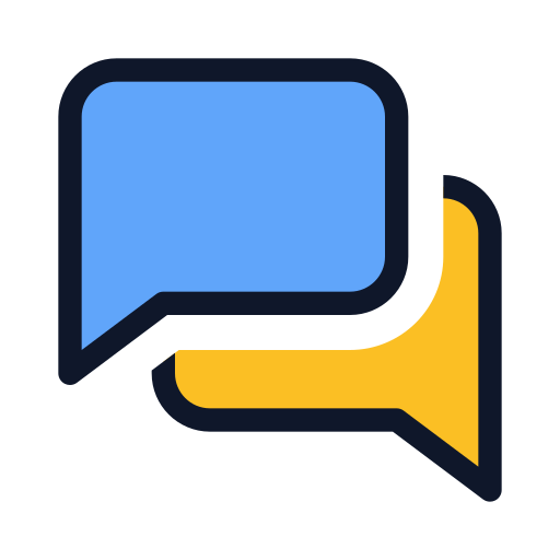 chats Generic Outline Color icon