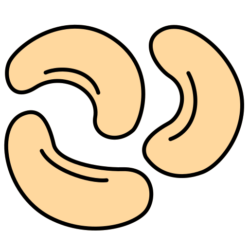 cashew Generic Outline Color icon