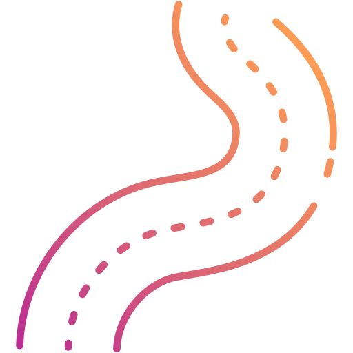 estrada Generic Gradient Ícone