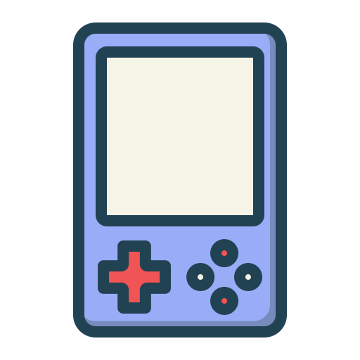 konsola do gier Generic Outline Color ikona