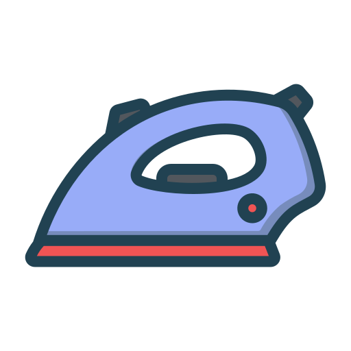 Electric iron Generic Outline Color icon