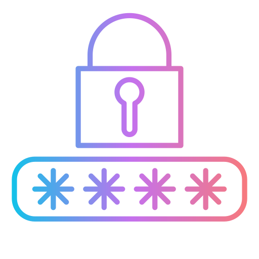 Password Generic Gradient icon
