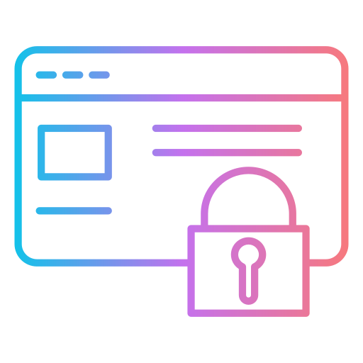 保護されています Generic Gradient icon