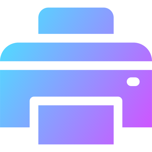 Printer Generic Flat Gradient icon