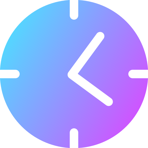 時間 Generic Flat Gradient icon