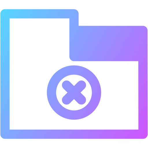 ordner Generic Flat Gradient icon