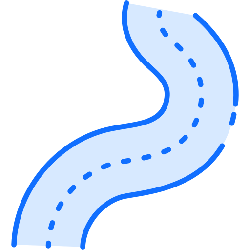 도로 Generic Blue icon