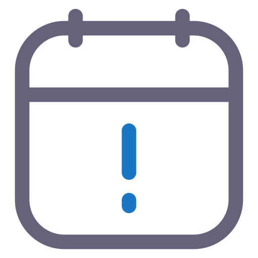 Deadline Generic Outline Color icon