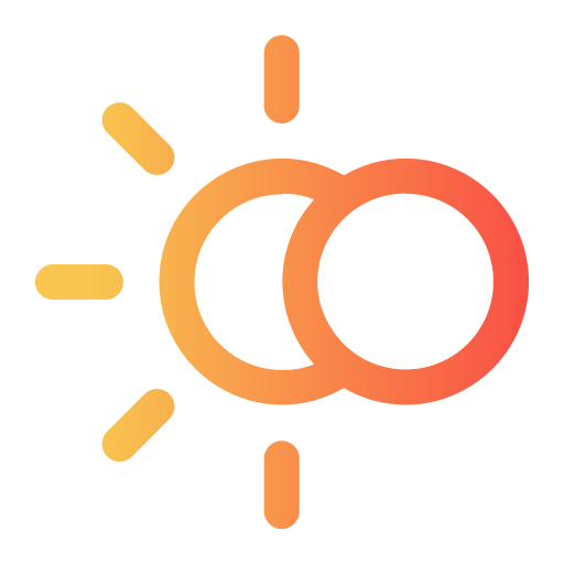 日食 Generic Gradient icon