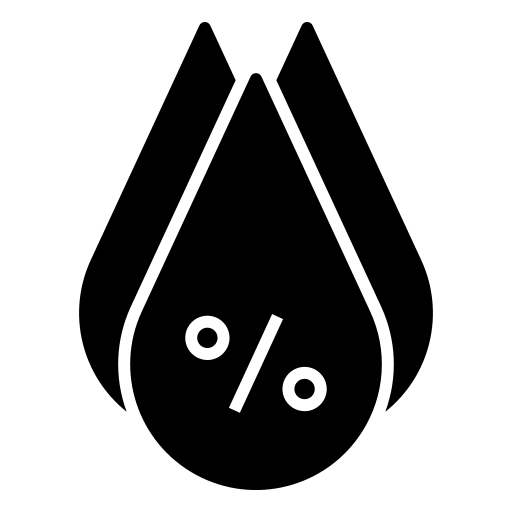 wilgotność Generic Glyph ikona