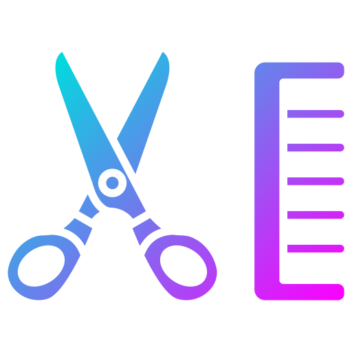 Barber Generic Flat Gradient icon