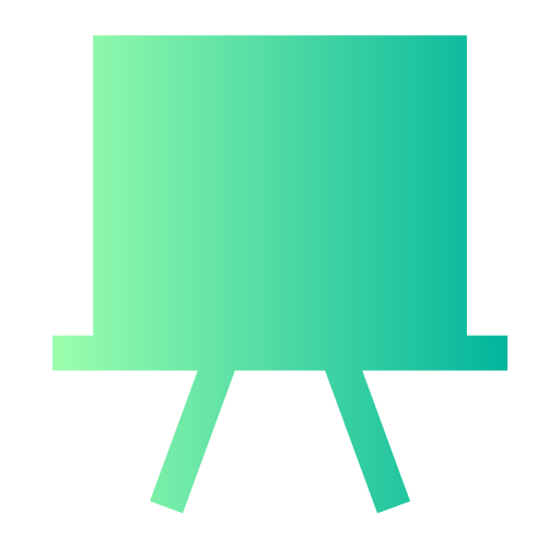 canvas Generic Flat Gradient icoon