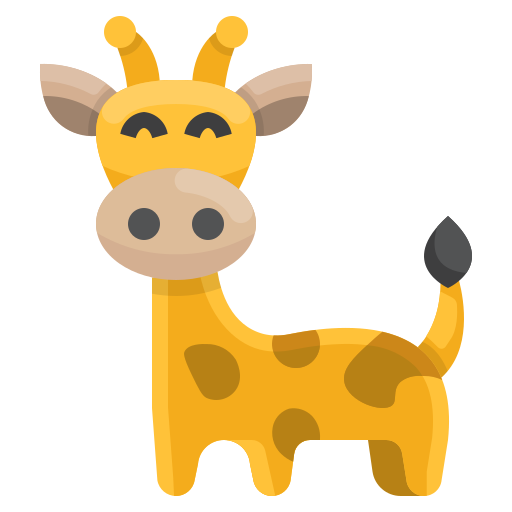 giraffa Generic Flat icona