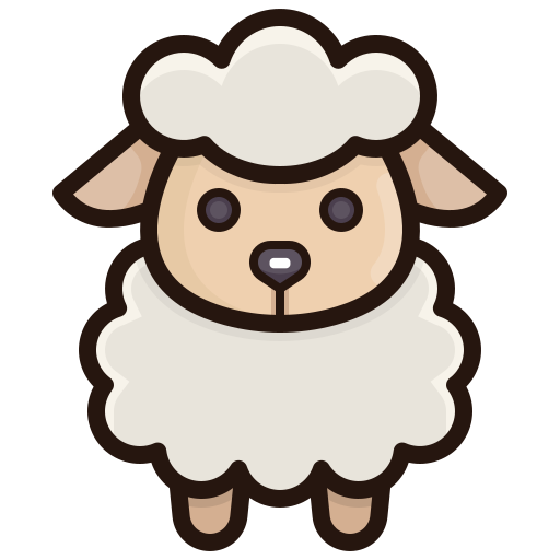 Sheep Generic Outline Color icon