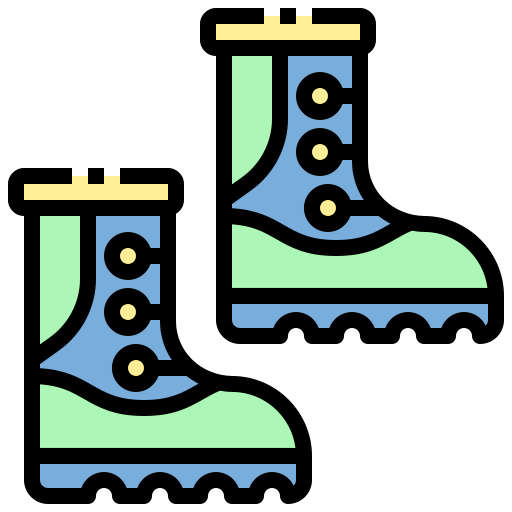 botas de montaña Generic Outline Color icono