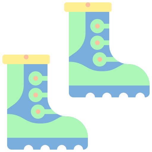 Hiking boots Generic Flat icon