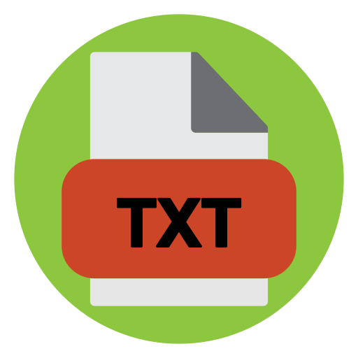 Txt file Generic Flat icon