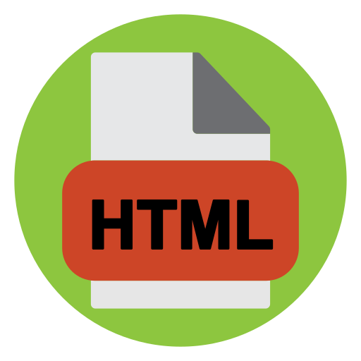 htmlファイル Generic Flat icon