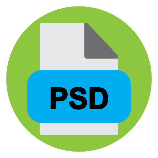 Psd file Generic Flat icon