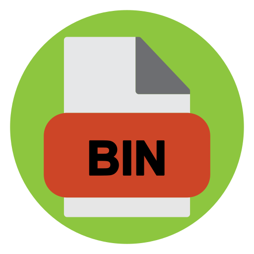 bin-datei Generic Flat icon