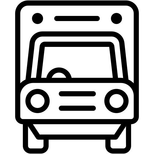 camion Generic Detailed Outline icona