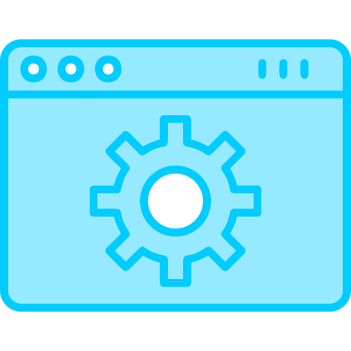 Web page Generic Blue icon