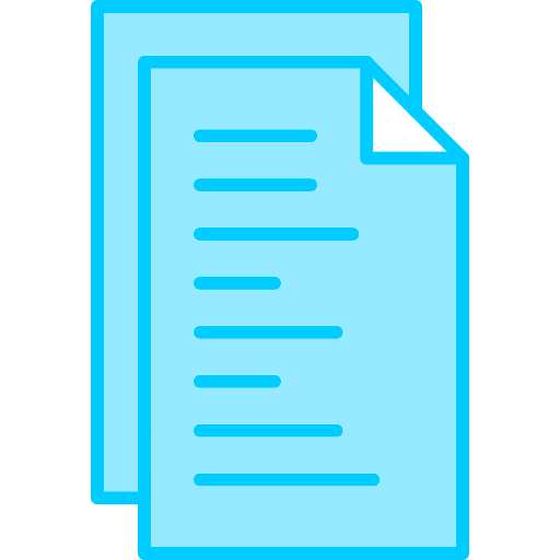 Files Generic Blue icon