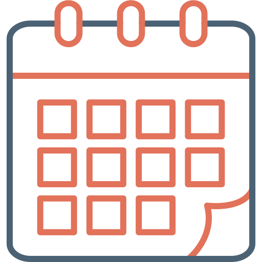 Calendar Generic Outline Color icon