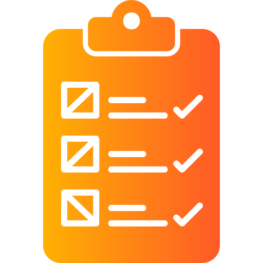 Checklist Generic Flat Gradient icon