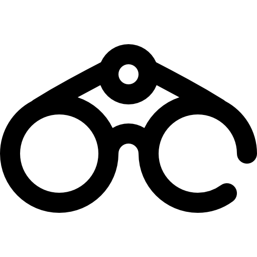 쌍안경 Super Basic Omission Outline icon