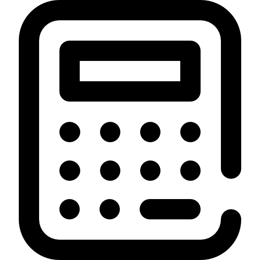 계산자 Super Basic Omission Outline icon