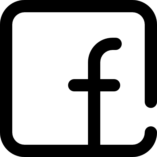페이스 북 Super Basic Omission Outline icon