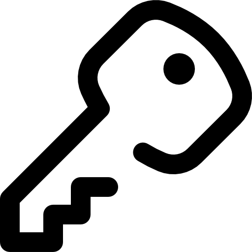 키 Super Basic Omission Outline icon