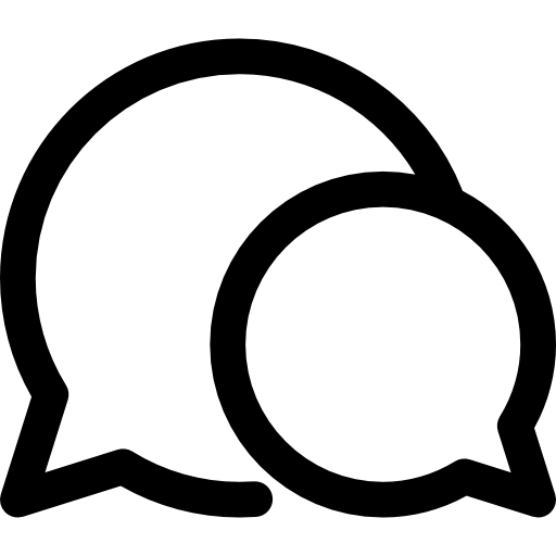 globos de texto Voysla Lineal icono