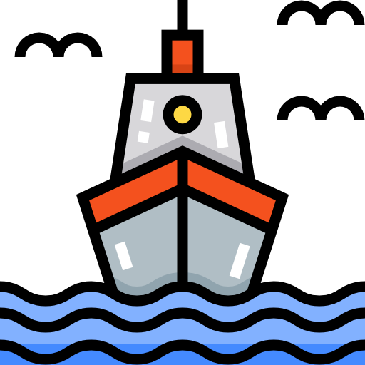 ボート Detailed Straight Lineal color icon