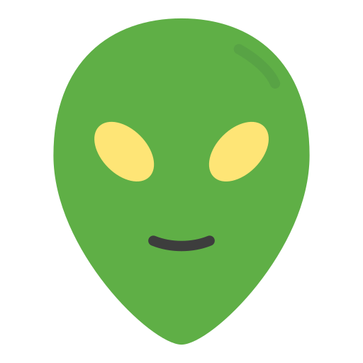 Alien Generic Flat icon