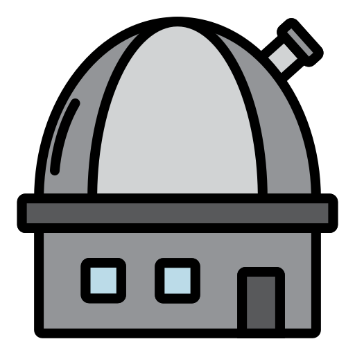 obserwatorium Generic Outline Color ikona