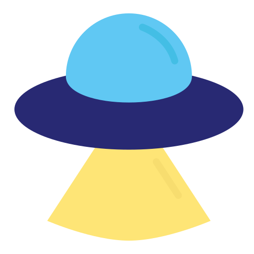 ufo Generic Flat icona