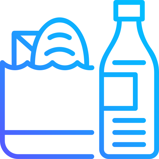 artykuły spożywcze Generic Gradient ikona