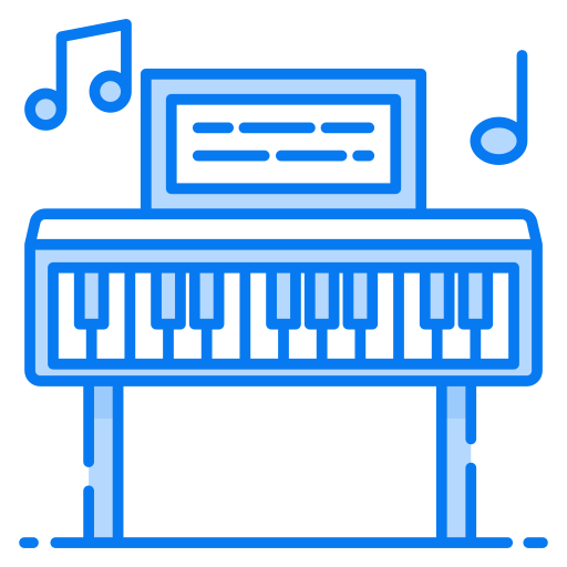 グランドピアノ Generic Blue icon