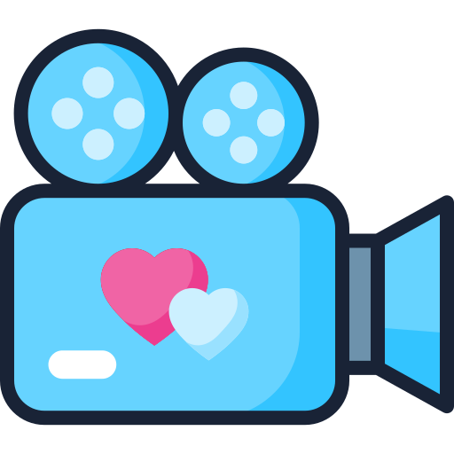 Wedding video Generic Outline Color icon