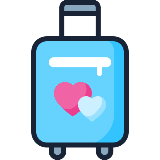Honeymoon Generic Outline Color icon