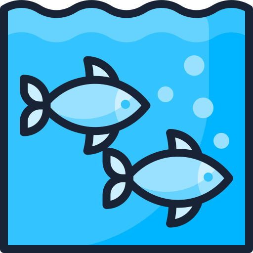 pescado Generic Outline Color icono