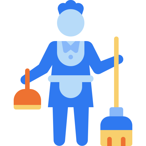 huishoudelijke hulp Generic Flat icoon