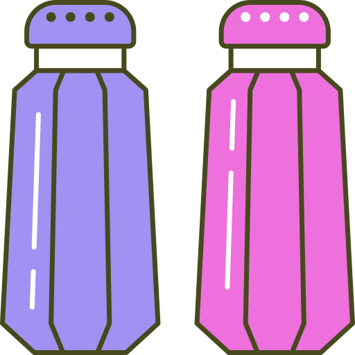 Salt and pepper Generic Outline Color icon