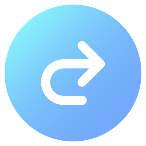 矢印 Generic Flat Gradient icon