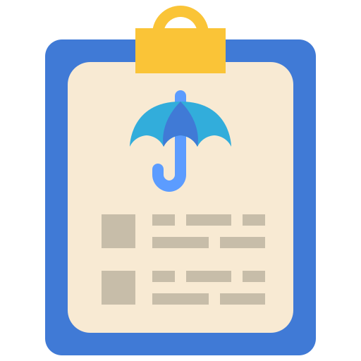 Insurance policy Generic Flat icon